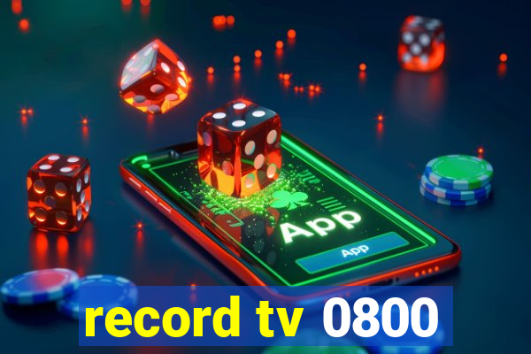 record tv 0800